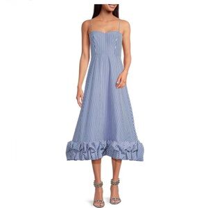 Gianni Bini x Shea Leigh Mills Lucy Jane Stripe Maxi dress